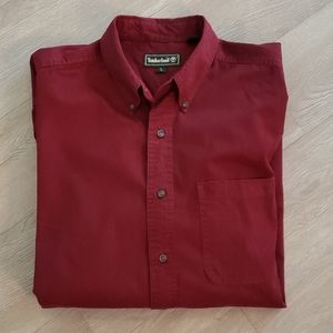 Timberland Mens LongSleeved Button Down Shirt